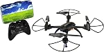 Sky Rider X-11 Stratosphere: Quadcopter Drone w/Wi-Fi Camera, Black, DRW311BLK