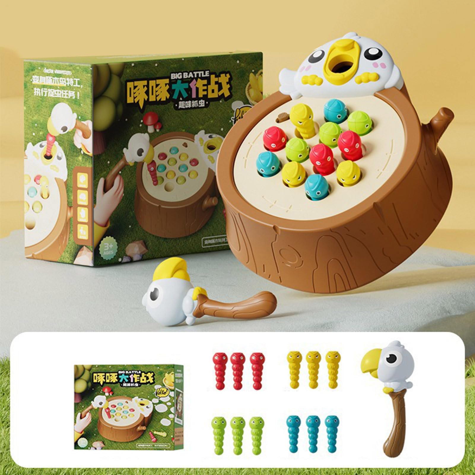 magnetico per nutrire il picchio Giochi Sensoriali Magnetici con Animali e