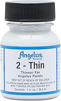 Vista 1 de Pinturas para cuero de Angelus, Paint 2-Thin 1 Oz, Cleaners y acabados