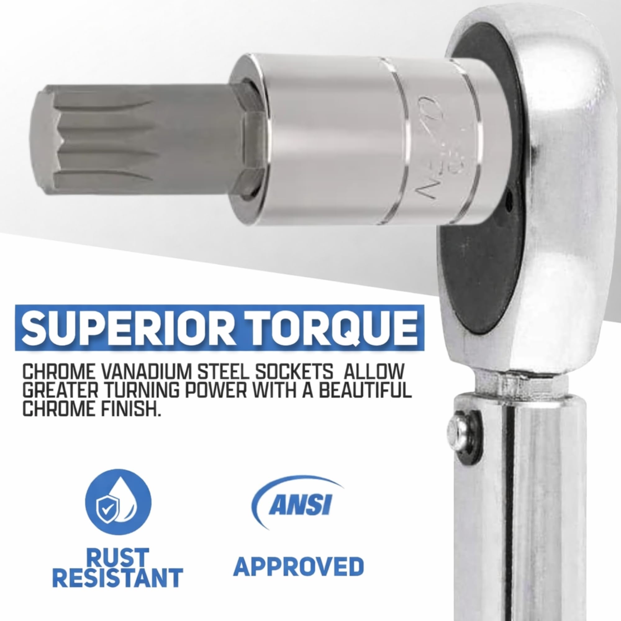 Amazon.com: NEIKO 10056A 1/4-Inch, 3/8-Inch & 1/2-Inch Drive XZN