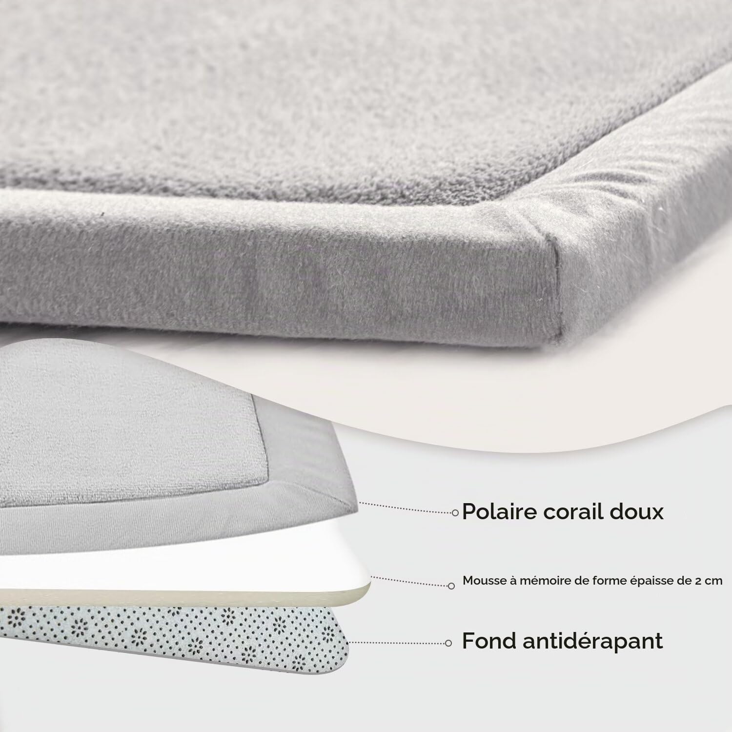 Tapis D’éveil pour Bébé, Tapis D’Enfant, Extra Épais, Antidérapant