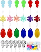 FIVEIZERO 24PCS Needle Threaders Kit - 4 Types for Hand Sewing, Machines & Embroidery with Clear Storage Box