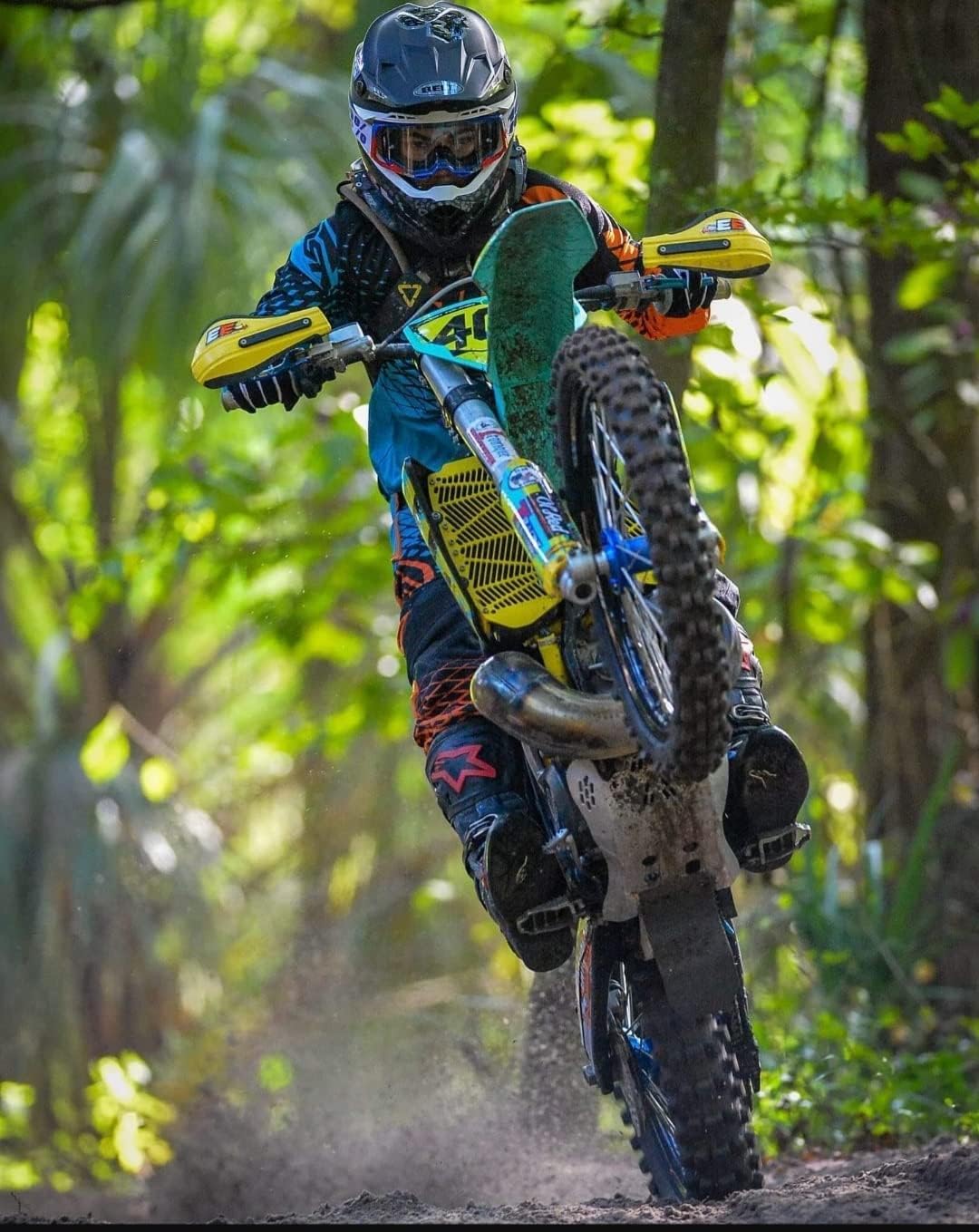 Enduro Engineering Rubber Mounted Skid Plate for KTM 24-1017