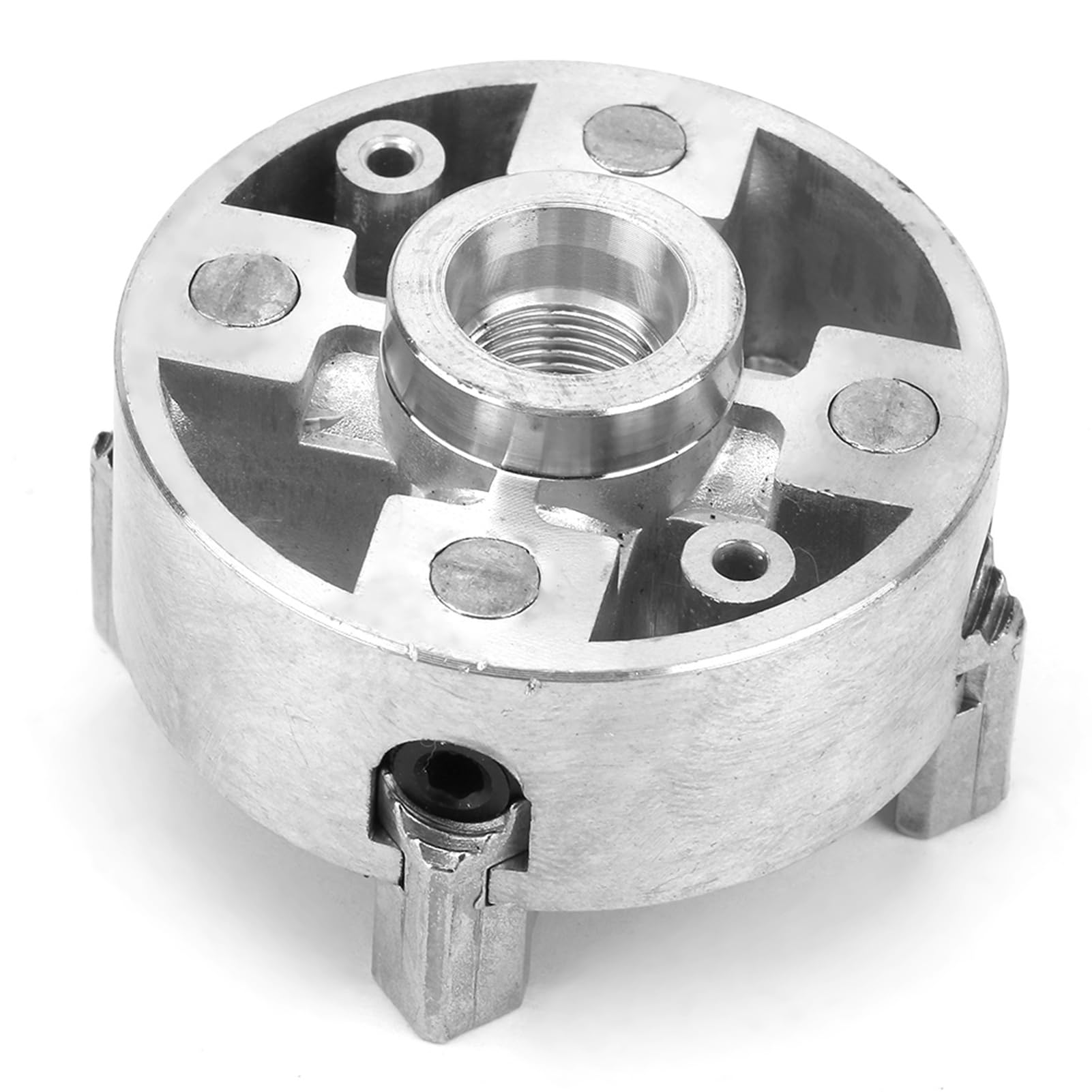 4 mandriles de aleación de cinc, portabrocas de 1,8 hasta 56 mm de diámetro de tensión, mandril de torsión de metal, accesorios