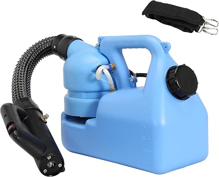 ULV Fogger Machine 6L 1.58 Gallon Electric Portable Fogger Sprayer Ultra-Low Volume Atomizer for Indoor Home Hotel Outdoor Yard Gardens Church School