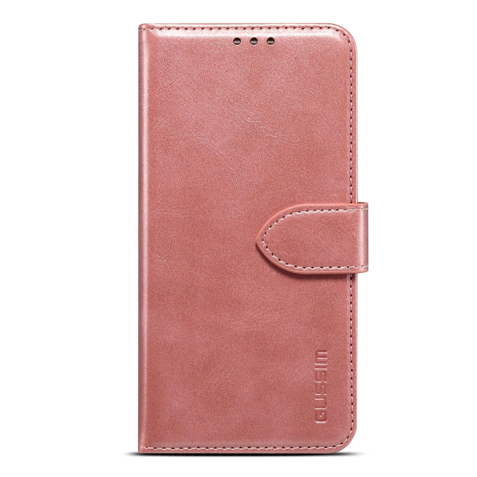Étui portefeuille iPhone 15 Pro Max or rose de soirée - 8
