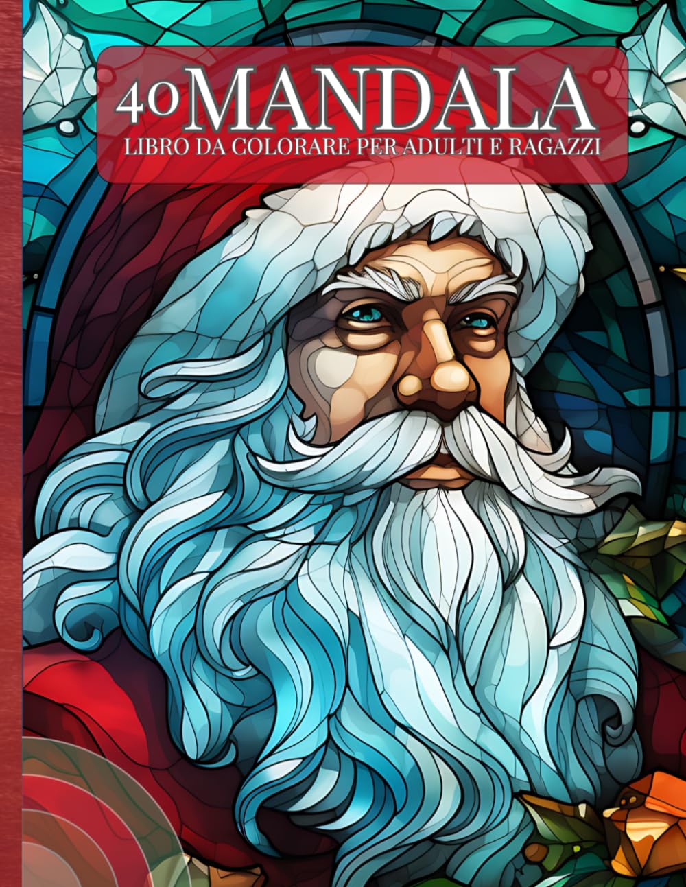 Natale. Mandala. Libro da Colorare. Album da Colorare.