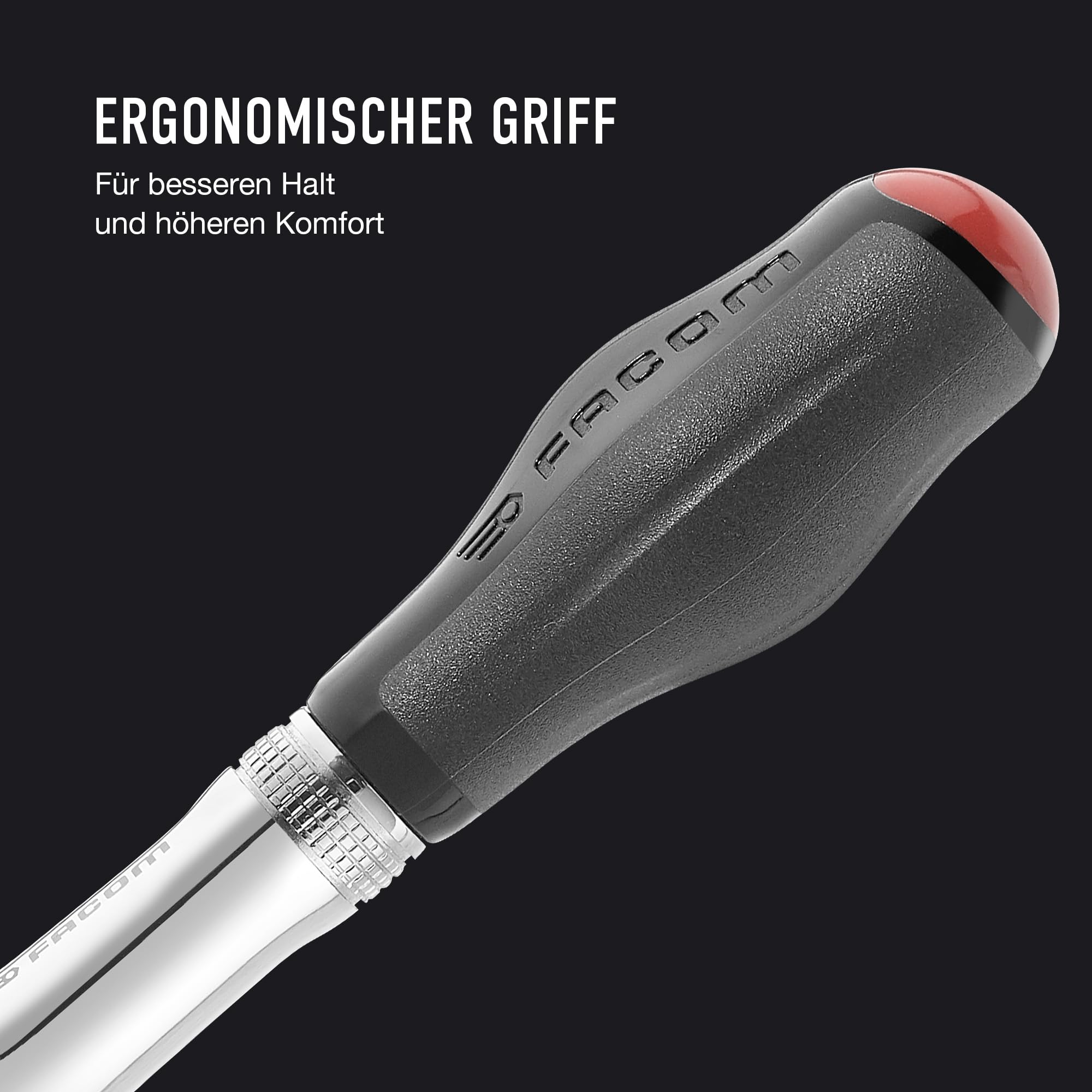 FACOM NANO Compact 38-tlg Stecknuss- und Bitsatz R.360NANOPB (metrischer, 6-Kant, 1/4-Zoll-Sechskant mit Schnellratsche, 360-Grad-Griff)