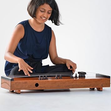Svaram Anantar Monochord Single sided - Celestial Strings, Multi Rhythm Combination of tanpura and monochord, Harmonious sound Healing and Therapy instrument