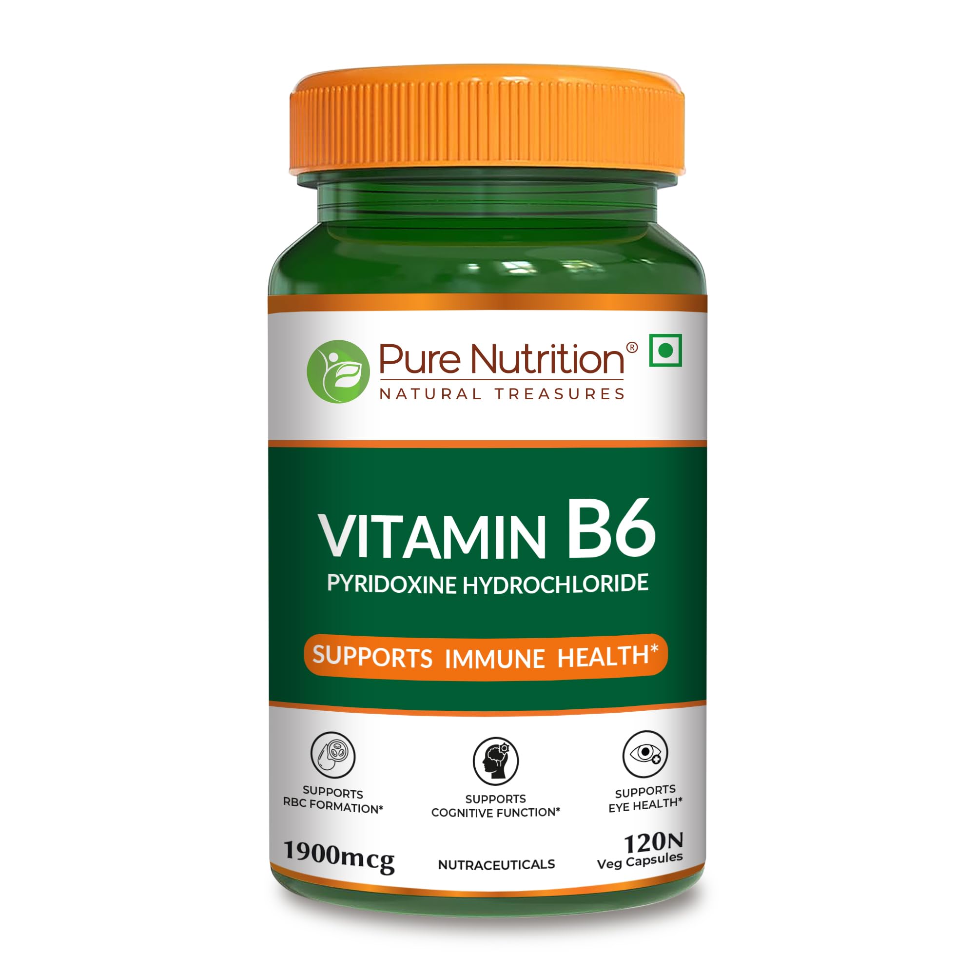 Pure Nutrition Niacin Vitamin B3 Supplement 14 mg | Vitamin B3 Niacinamide Supplements Supports Immune Function, Cellular Energy, Skin Health & Energy Metabolism – 120 Veg Capsules — Amazon image 4
