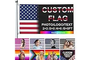 Personalized Custom Flag 3X5 Ft Double Sided Design Your Own