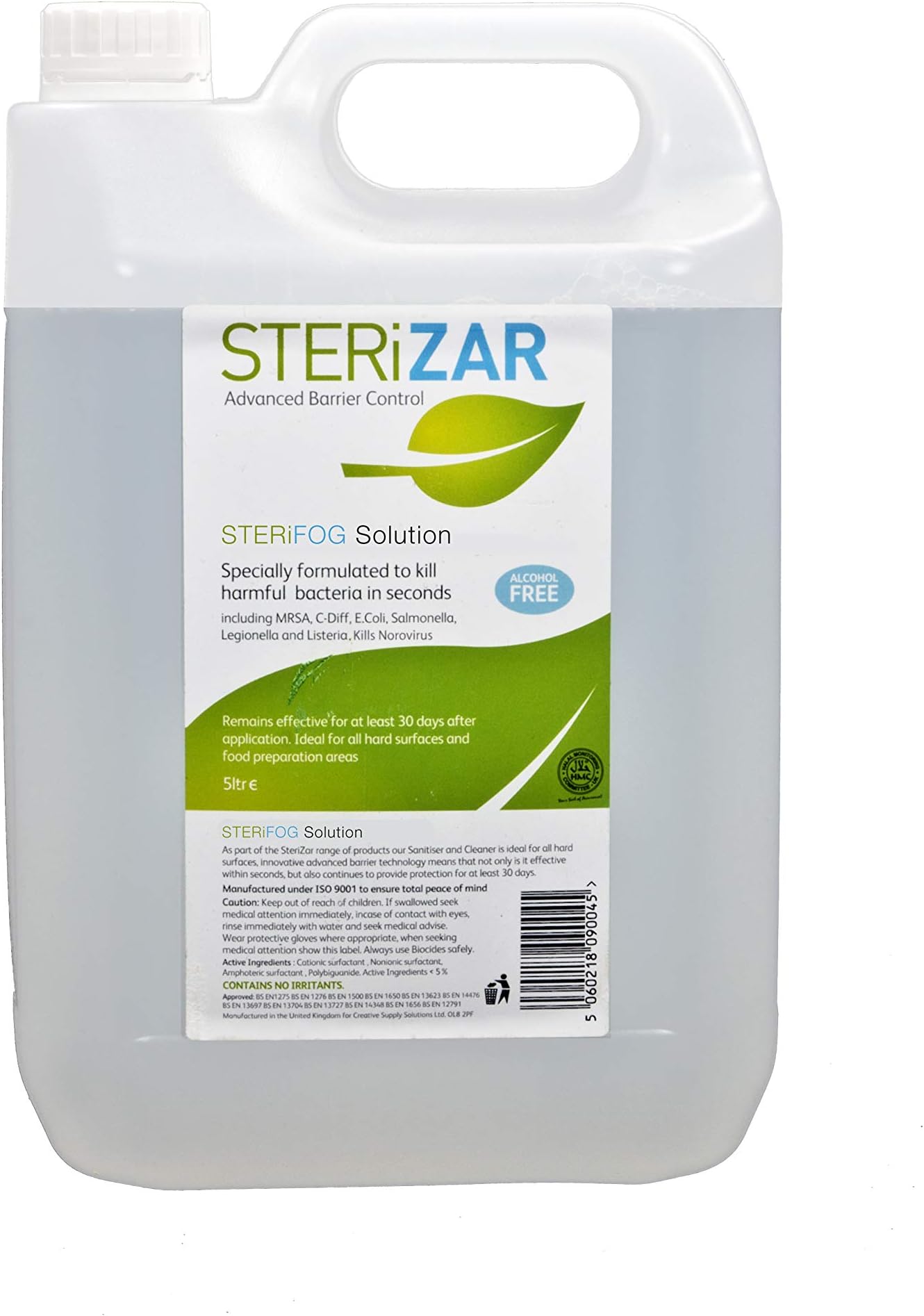 Fogging Solution - Sterifog 5 Litre