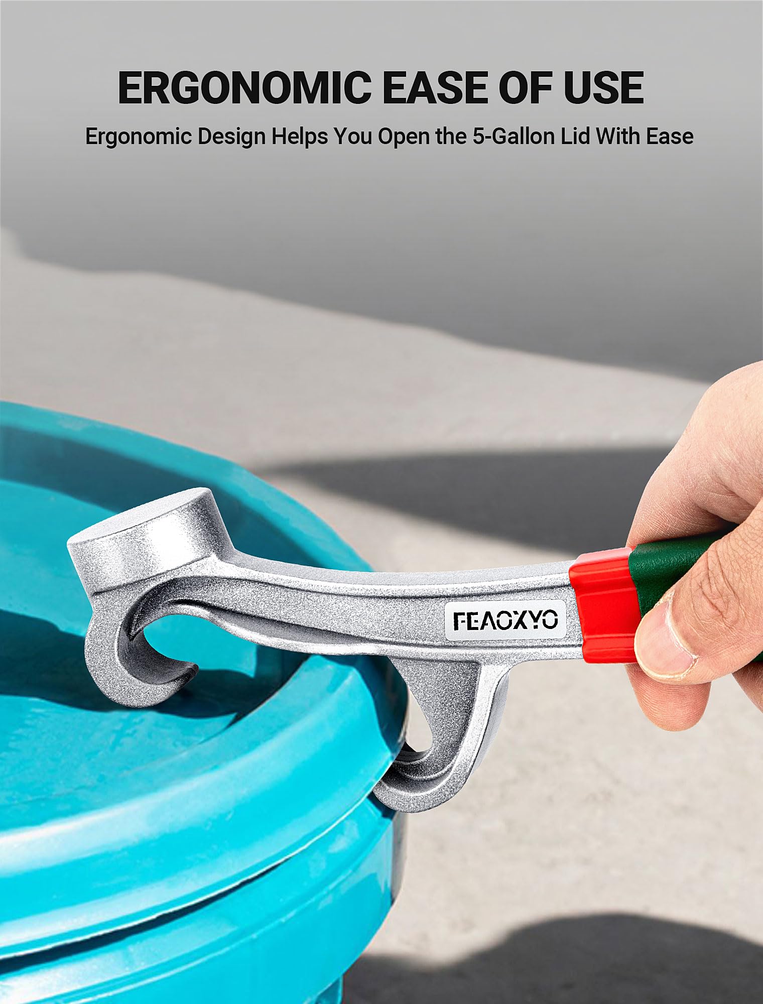 Bucket Lid Opener - 5 Gallon Drum Wrench -5