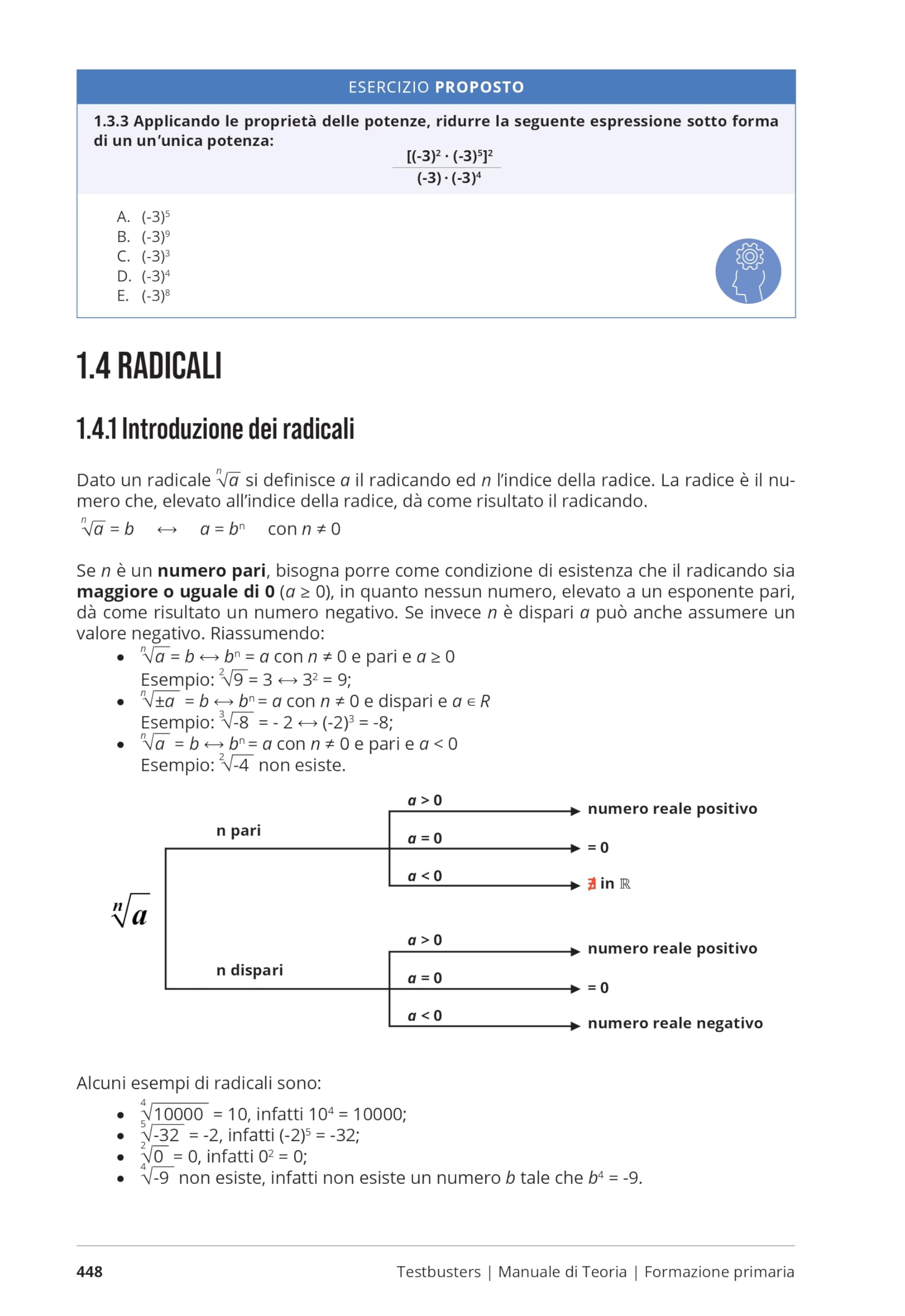 Testbusters Formazione Primaria. Manuale di Teoria