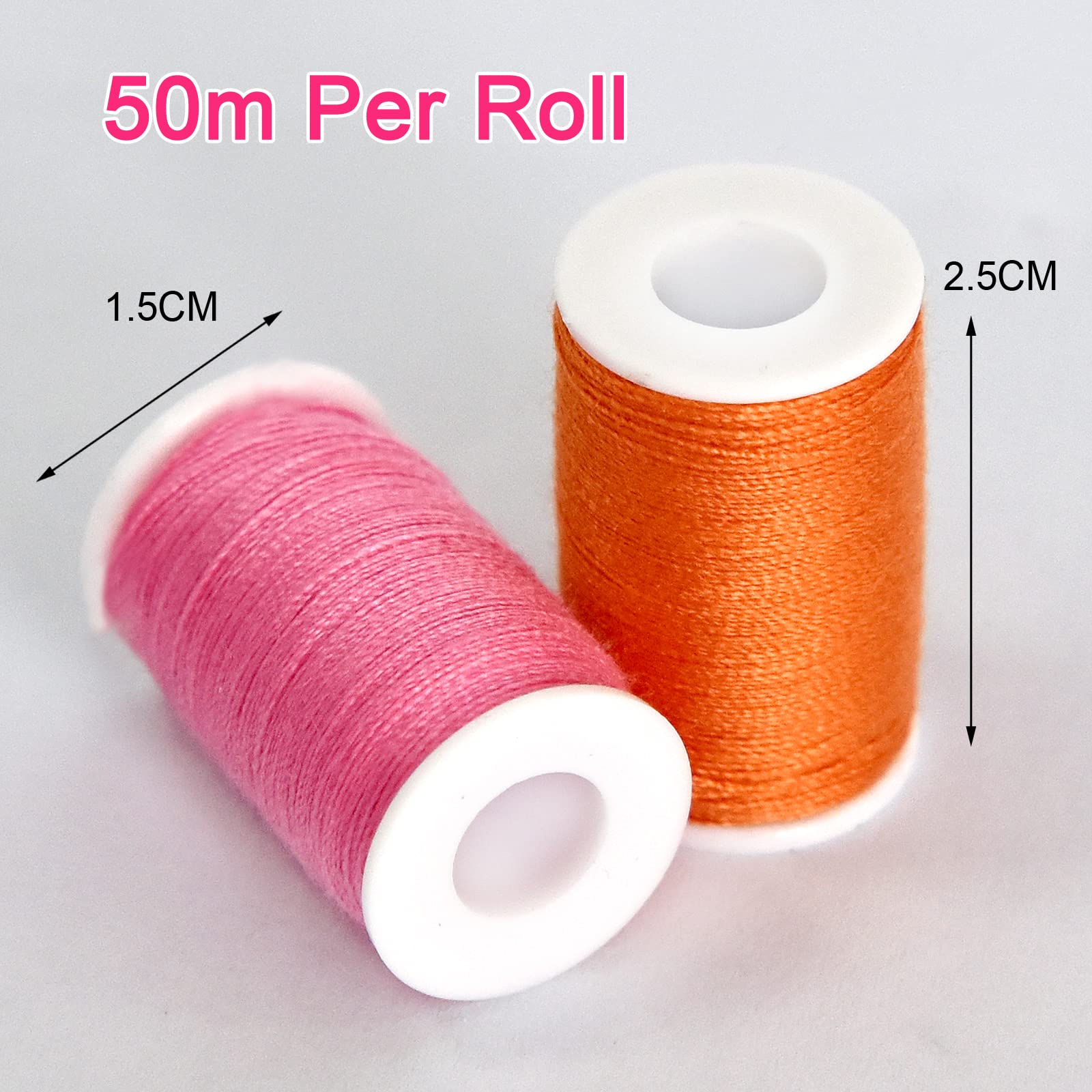 48-teiliges Nähset, Geschenke für Frauen, Mutter, Reisende, Erwachsene, Anfänger, Notfall, Nähzubehör, Zubehör mit Schere, Fingerhut, Faden, Nähnadeln, Maßband usw