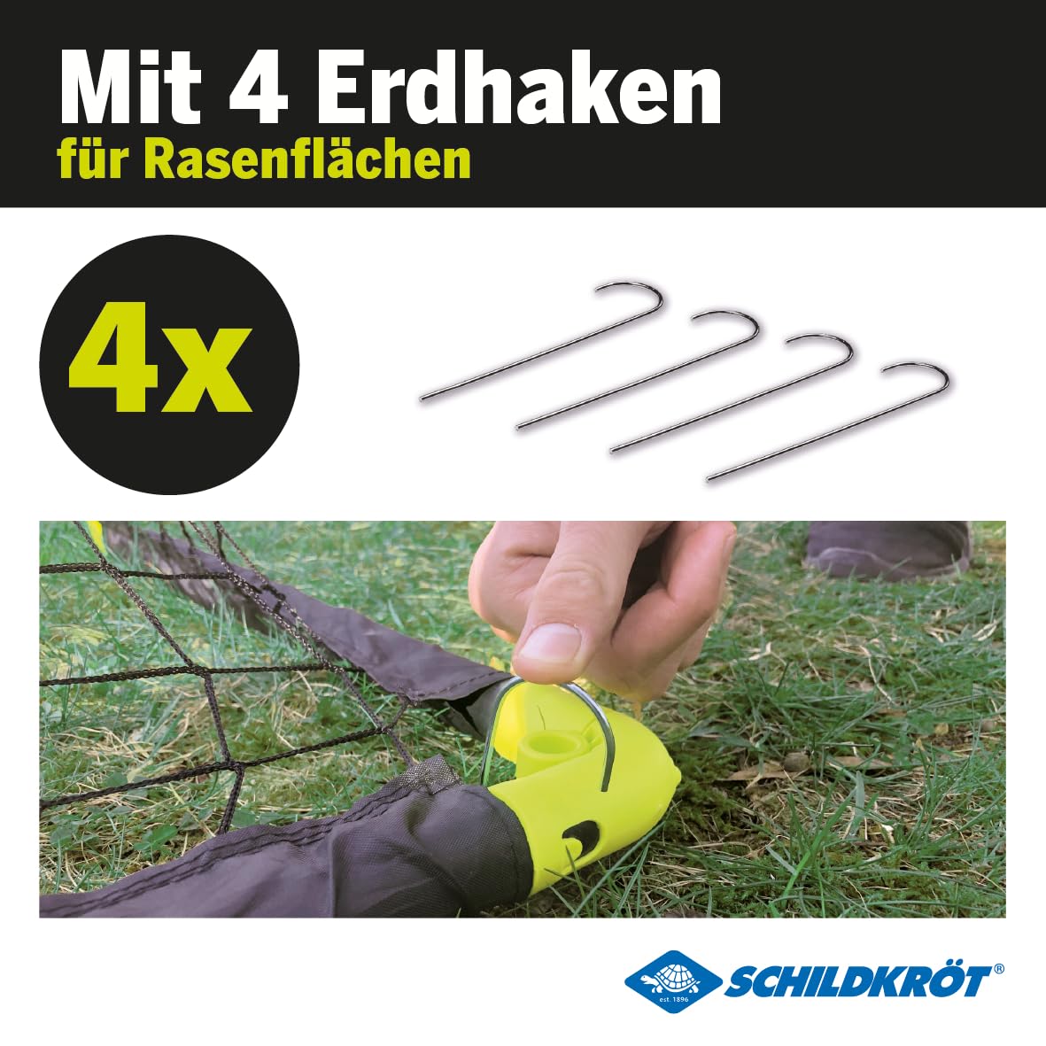 Schildkröt - Funsport Folding Soccer Goal (1Tor klappbar, Keine Farbe