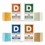 Duke Cannon Supply Co. Large Brick Bar Soap Bundle - Men\'s Soap with Masculine Scents - USA-Made - All Skin Types - Wayfinder, High Country, Superior, & Sawtooth - 10 oz (4 Pack)