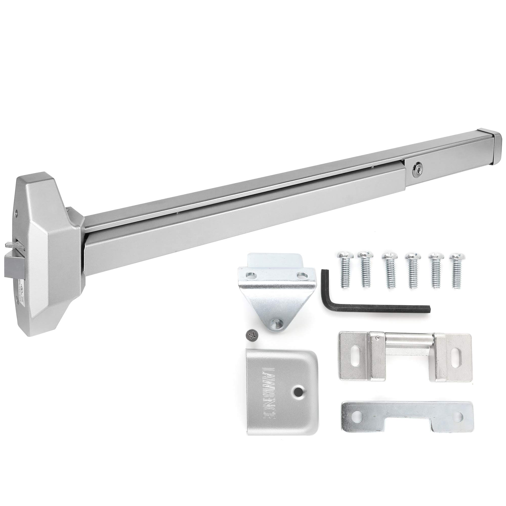Buy Lawrence Panic Push Bar Exit Device Medium Duty Grade 2 Stainless