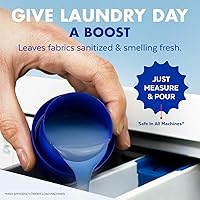 Vista 9 de Lysol Líquido desinfectante para la ropa, aditivo detergente para ropa y ropa de cama, elimina las bacterias que causan el olor, lino vigorizante