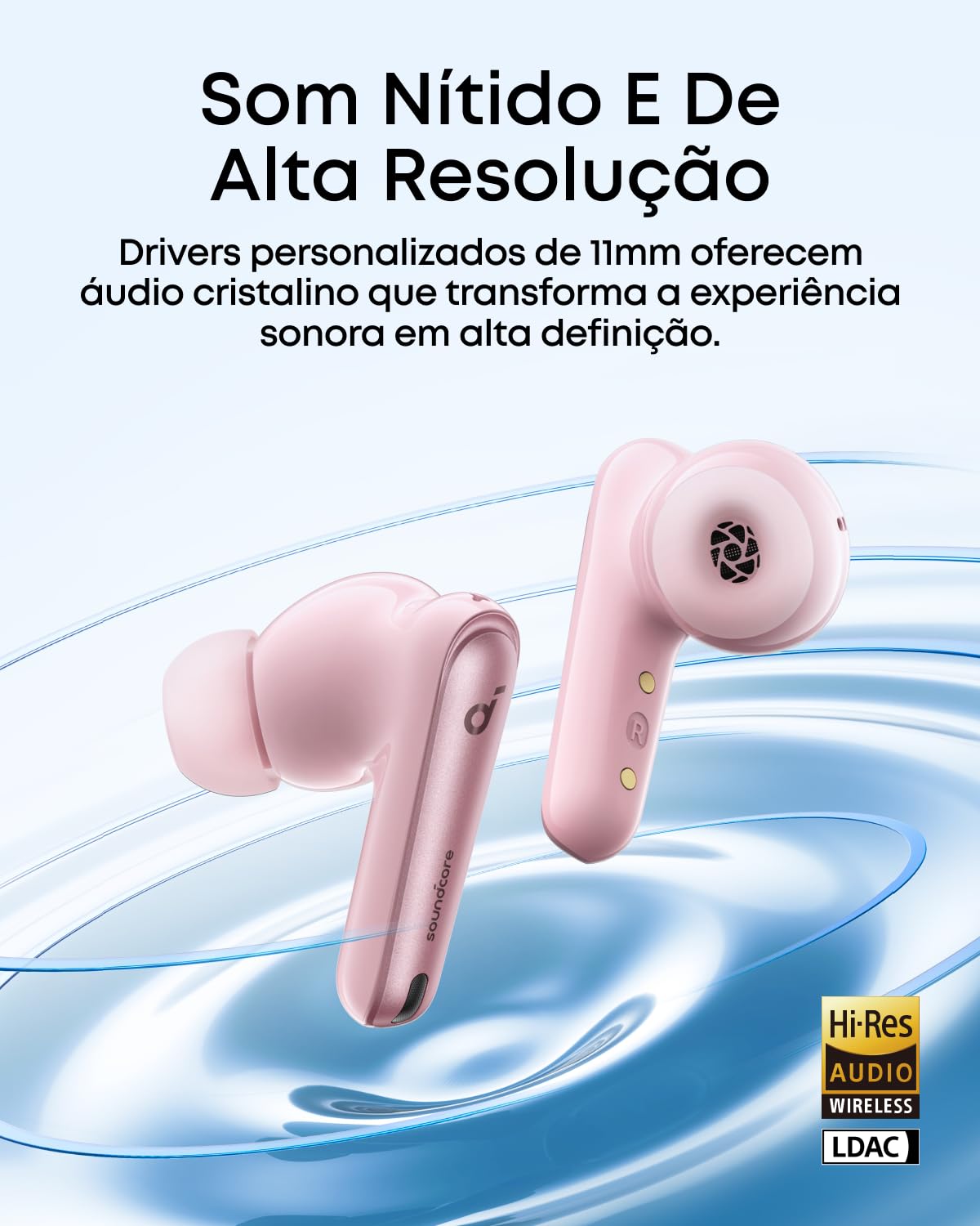 soundcore Liberty 4 NC da Anker Fone de Ouvido Bluetooth ANC