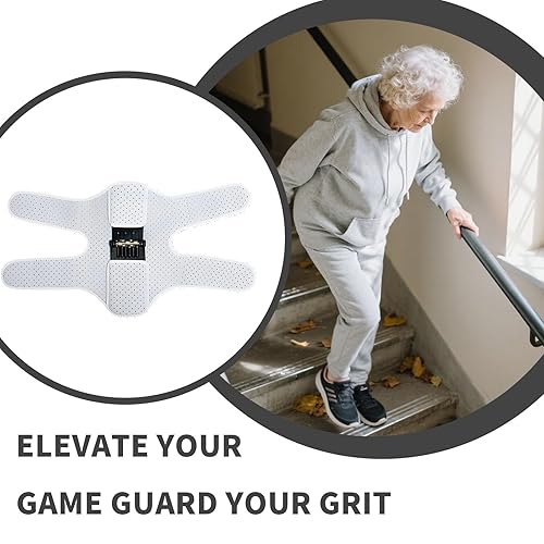 Miniatura 7 de Soporte de refuerzo de rodilla, soporte articular accionado por resorte para subir escaleras, asistencia en cuclillas para ancianos