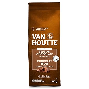 Van Houtte Belgian Chocolate Light Roast Ground, 340g/12 oz