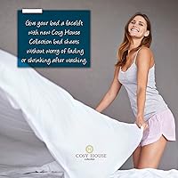 Vista 8 de Sábanas colección 1500., Amarillo Pastel, gemelo