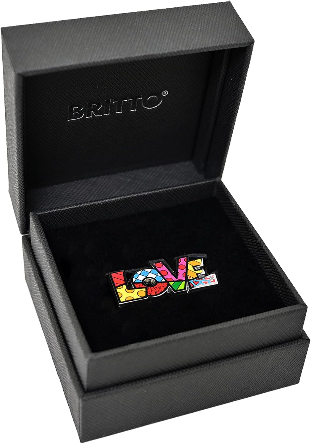Britto Romero Collectible Love Word Enamel Pin