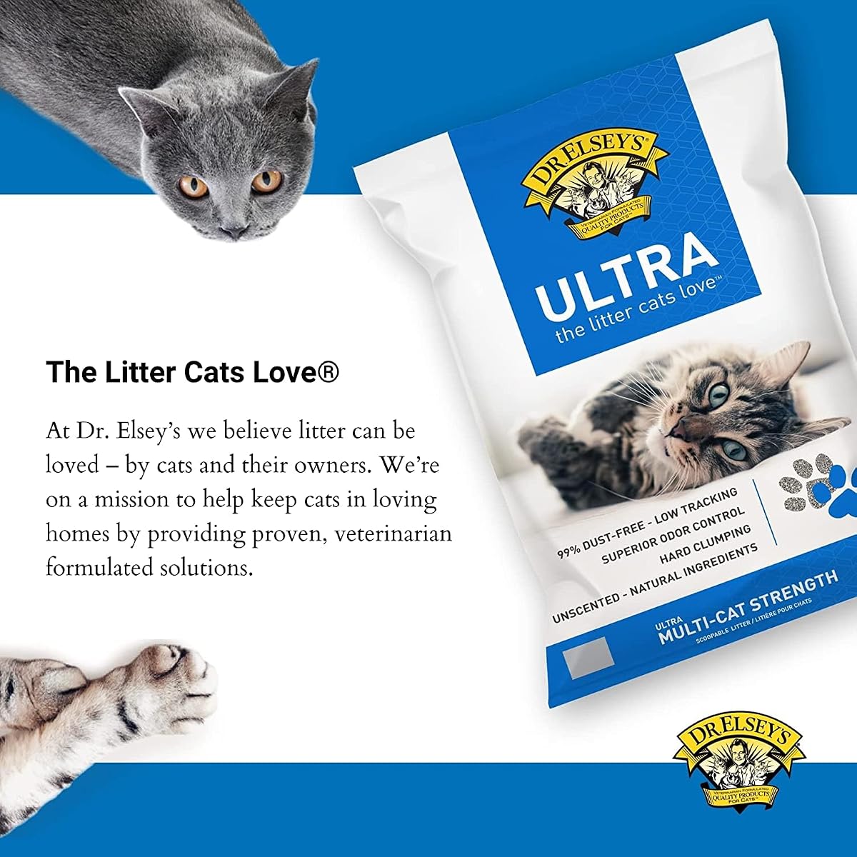 Dr. Elsey's Precious Cat Ultra Clumping Cat Litter view 3