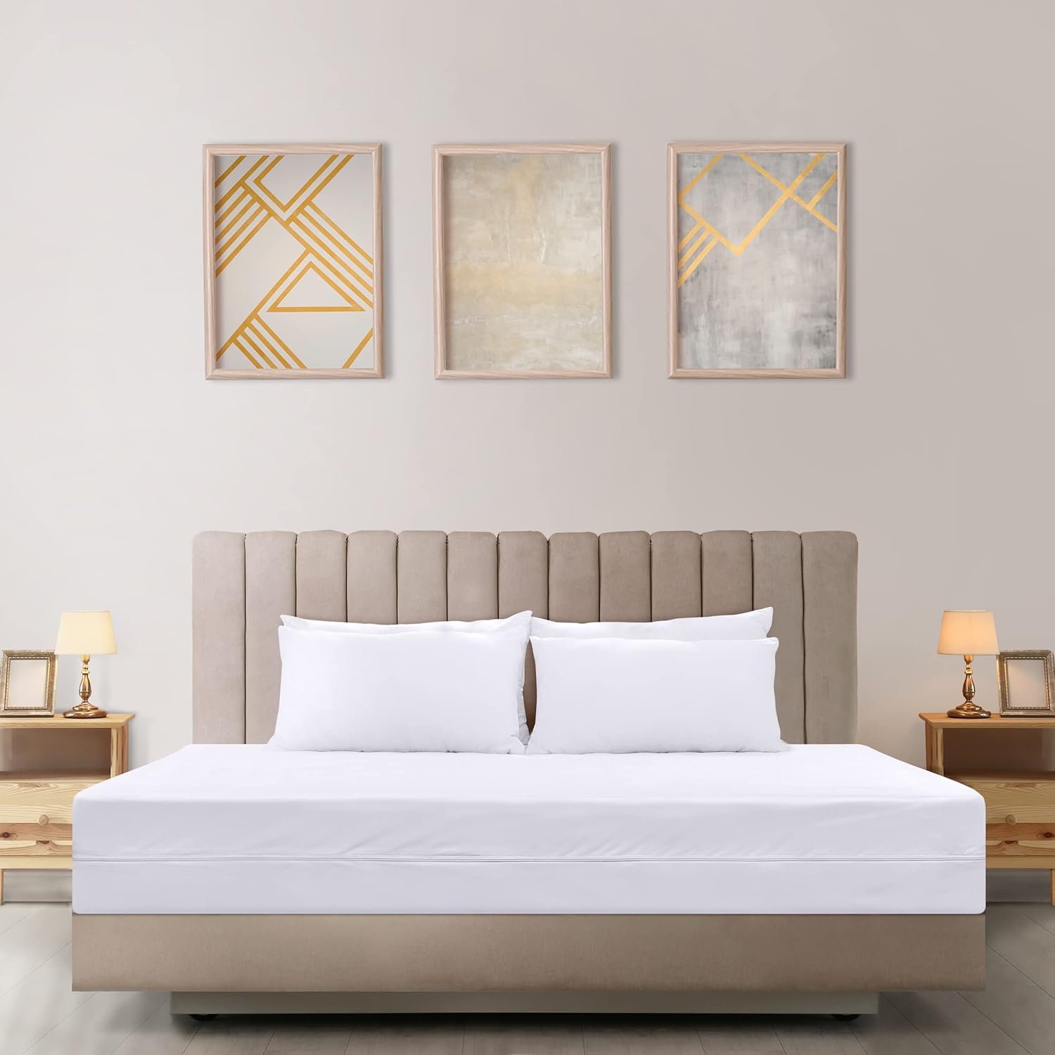 Utopia Bedding Mattress Protector Zippered Full XL Size, 100% Waterproof Bed Bug and Dust Mite Proof Mattress Encasement, Absorbent 6 Sided Mattress Cover - Image 7