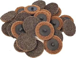 25PACK - 2" Mini Surface Conditioning Discs Quick Change Roll Lock Discs Coarse
