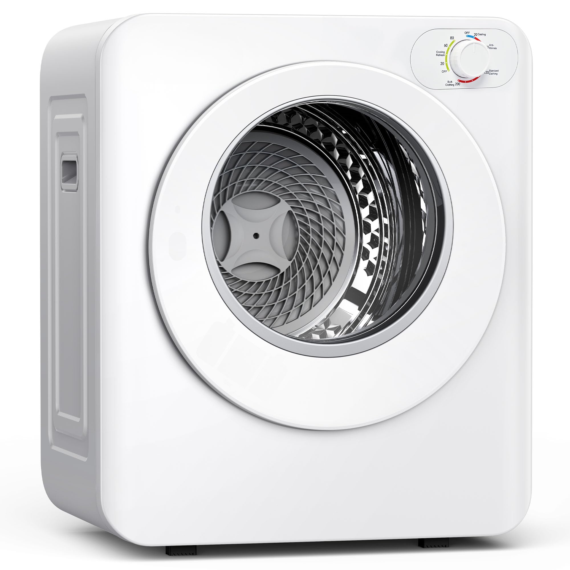 Euhomy Portable Clothes Dryer, 1.5 Cu.Ft. Portable Dryer, 850W Drying Machine with Front-Loading Stainless Steel Drum, 5 Functions, Suitable for Apartments, Dorms, RVs, Small Spaces 1.5 cu. ft.