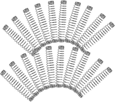 36 Piece Garden Shears Spring Replacement Parts Stainless Steel for Pruning Shears Extension Spring Garden Tool Trimmer Spring Branch Pruning