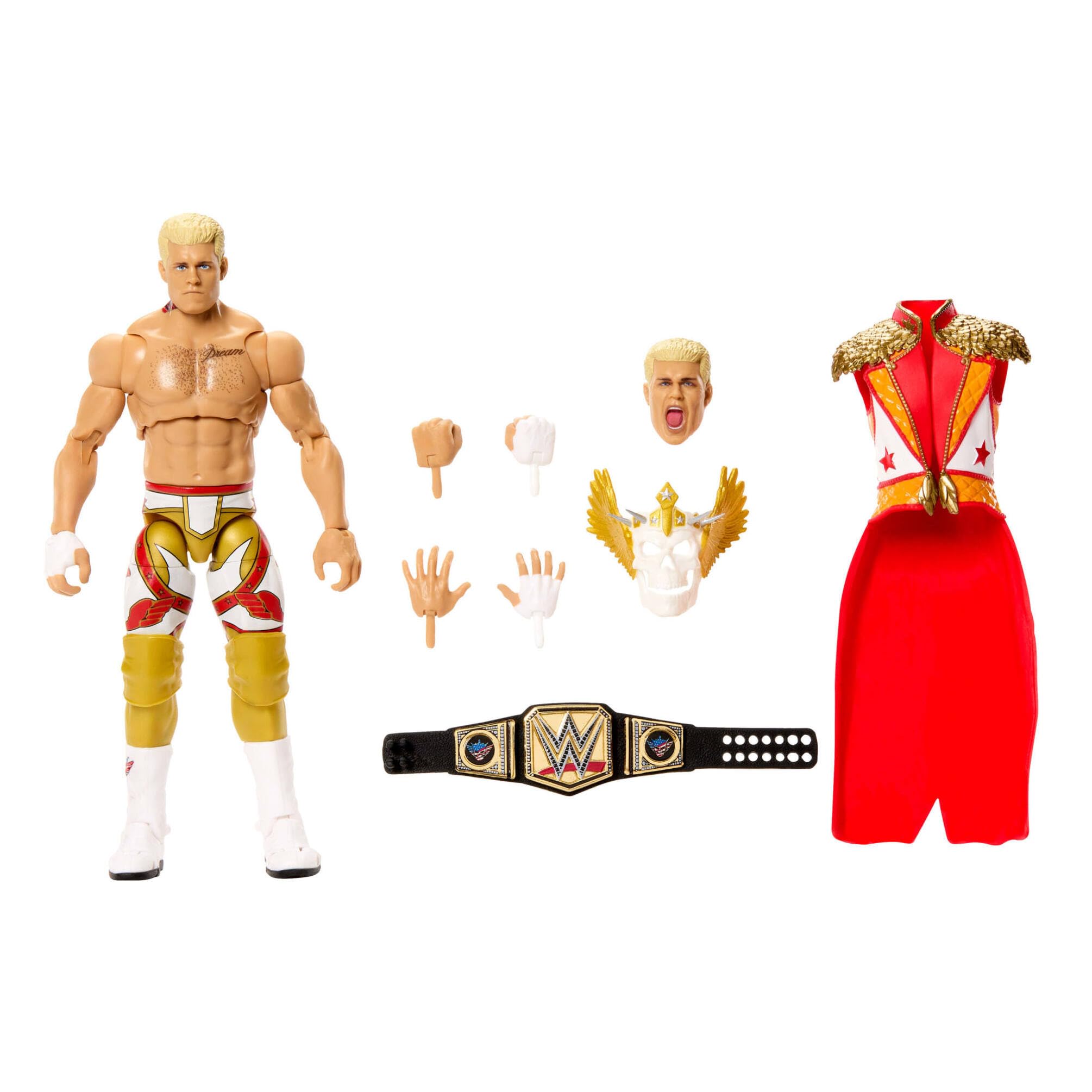Mattel WWE Ultimate Edition Figura Cody Rhodes y Accesorios
