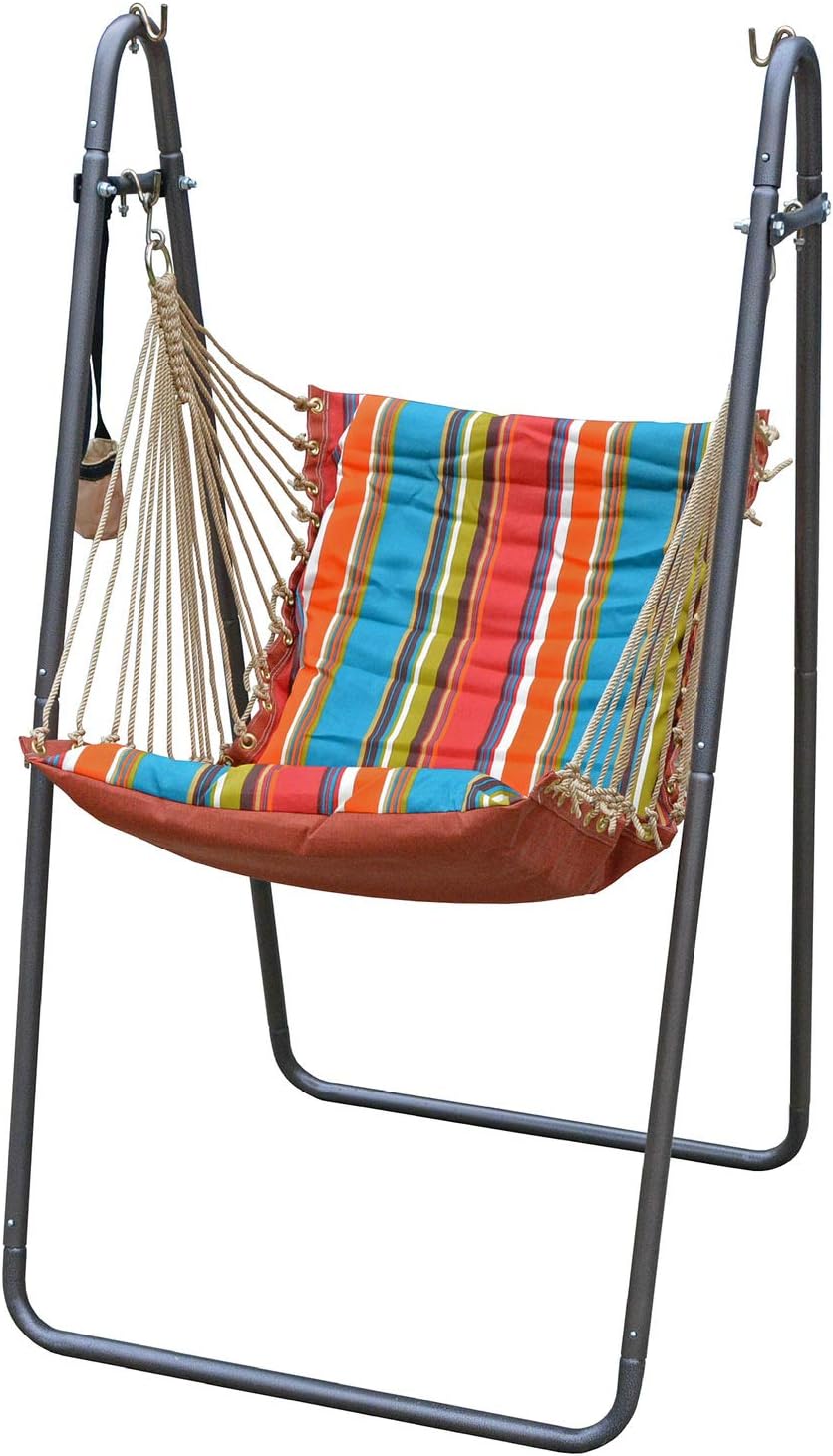 Algoma Net Soft Comfort Swing Chair and Stand
