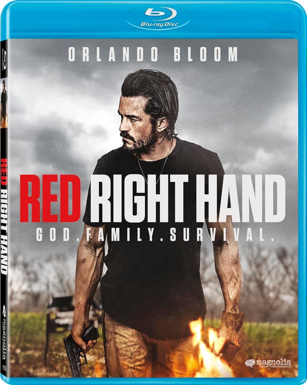 Red Right Hand Blu-ray para Noches de Cine de Acción en Casa