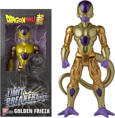 BANDAI - Dragon Ball Super - Figurine Géante Limit Breaker 30 cm - Golden Freezer - Licence Officielle Dragon Ball - Grande Figurine Frieza articulée de Collection - Jouet Enfant 4 Ans et + - 36733 - 1