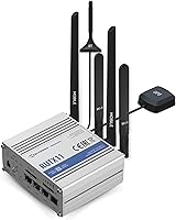 Vista 1 de Teltonika Router celular industrial RUTX11100400 modelo RUTX11; 4G LTE CAT 6; Dual SIM; WI-FI y BT; compatible con todos los operadores
