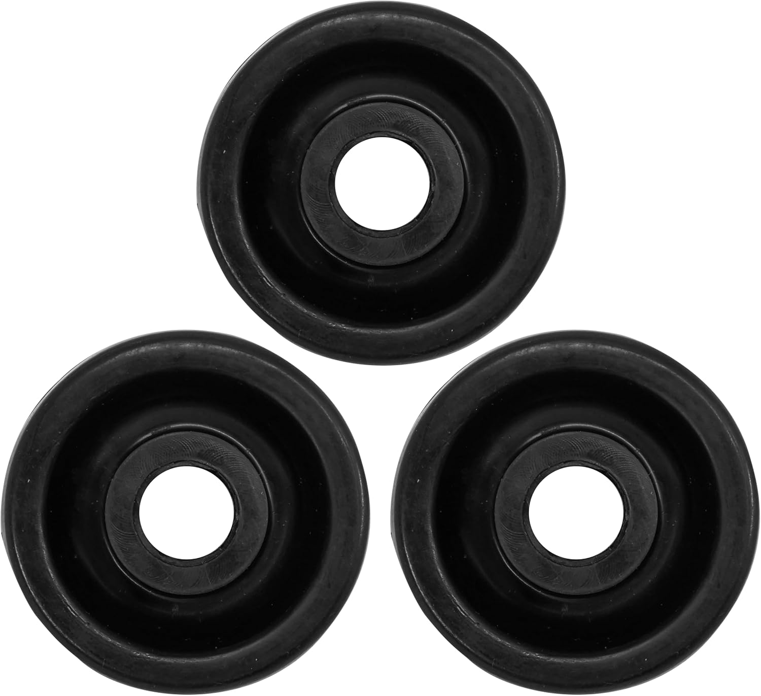Caltric 7019190YP 7019190SM Deck Gage Wheel Compatible with Snapper / 3 Qty
