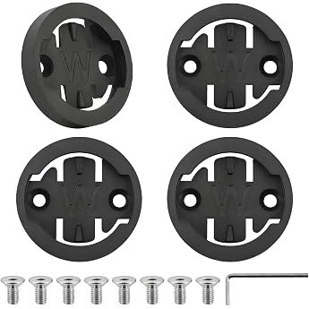 Bike Holder for Wahoo Elemnt Bicycle Computer Mount Stem Mount Adapter Mount Bicycle Mount Replacement Insert for Wahoo 4-Pie