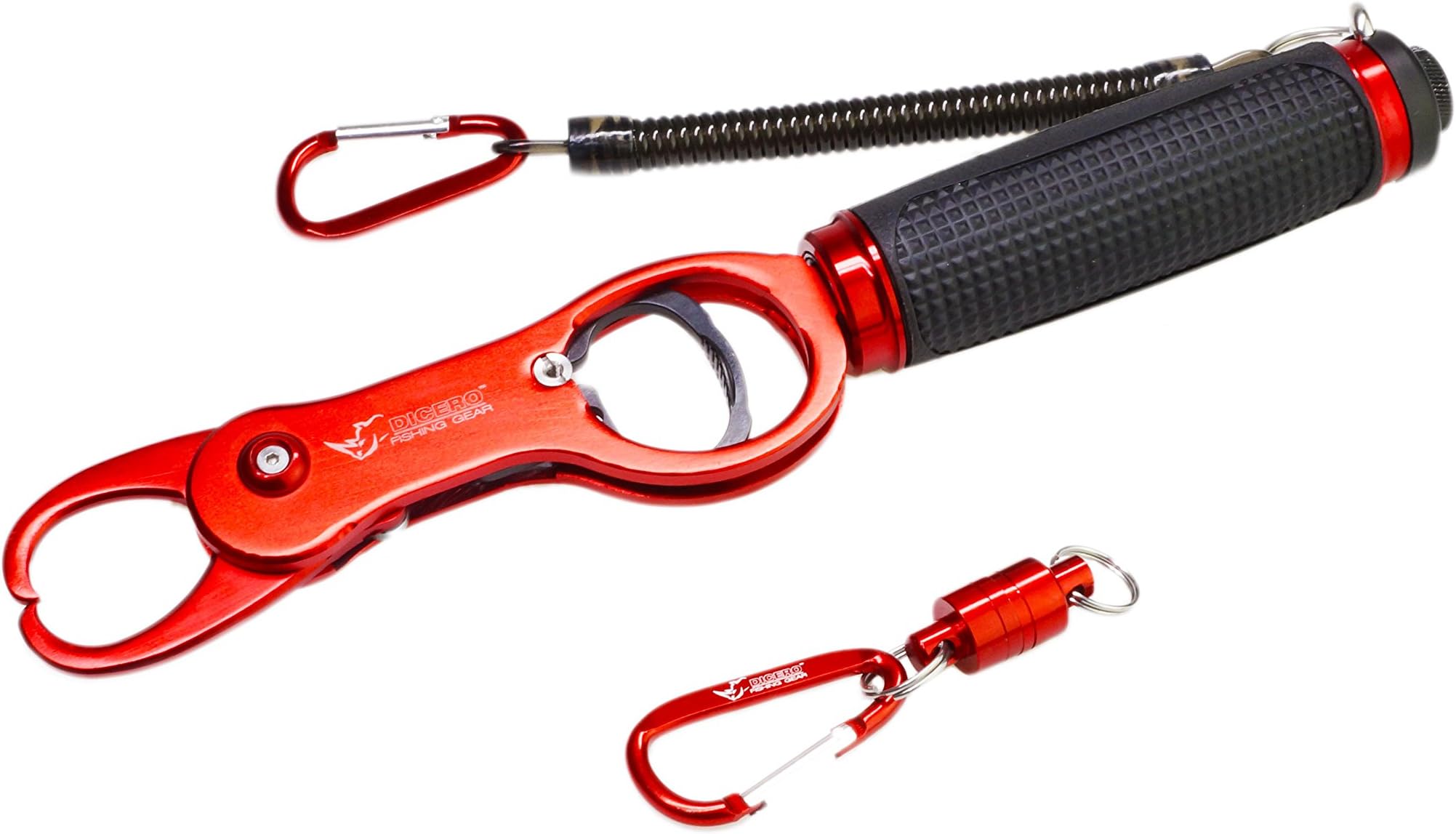 Fish Lip Gripper with Scale Made by Aircraft Aluminum Alloy(CNC Machine Process,No Gap Jaws Design,3D Trigger and Free Magnetic Release Available)