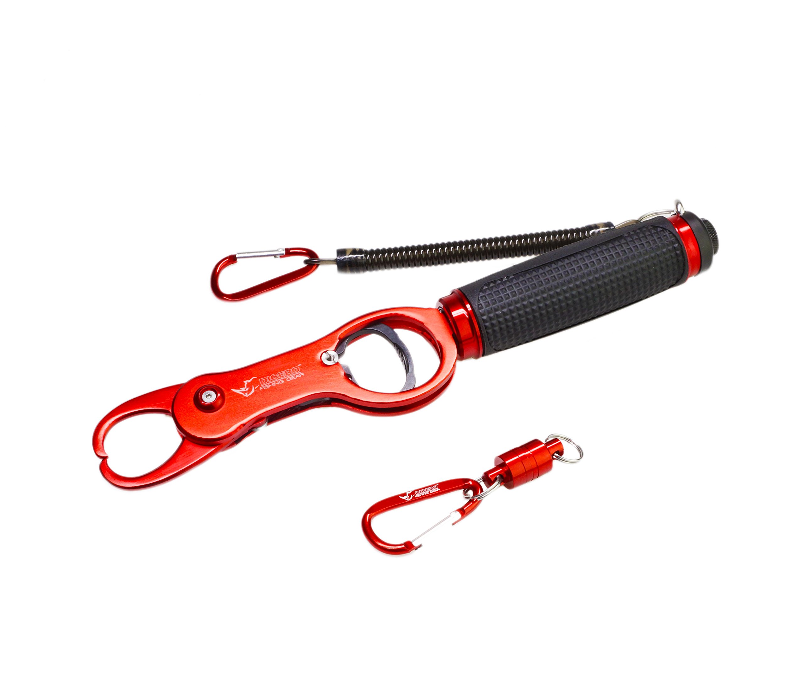 Fish Lip Gripper with Scale Made by Aircraft Aluminum Alloy(CNC Machine Process,No Gap Jaws Design,3D Trigger and Free Magnetic Release Available)