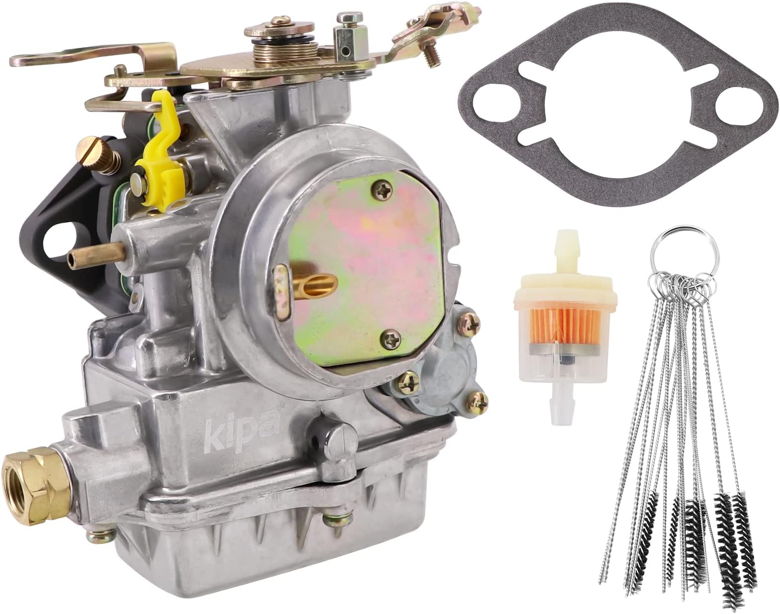 kipaCarburetor For Ford 1957 1960 1962 144 170 200 223 6-Cyl 4-Cyl 1 Barrel Replace 1904 Manual Choke