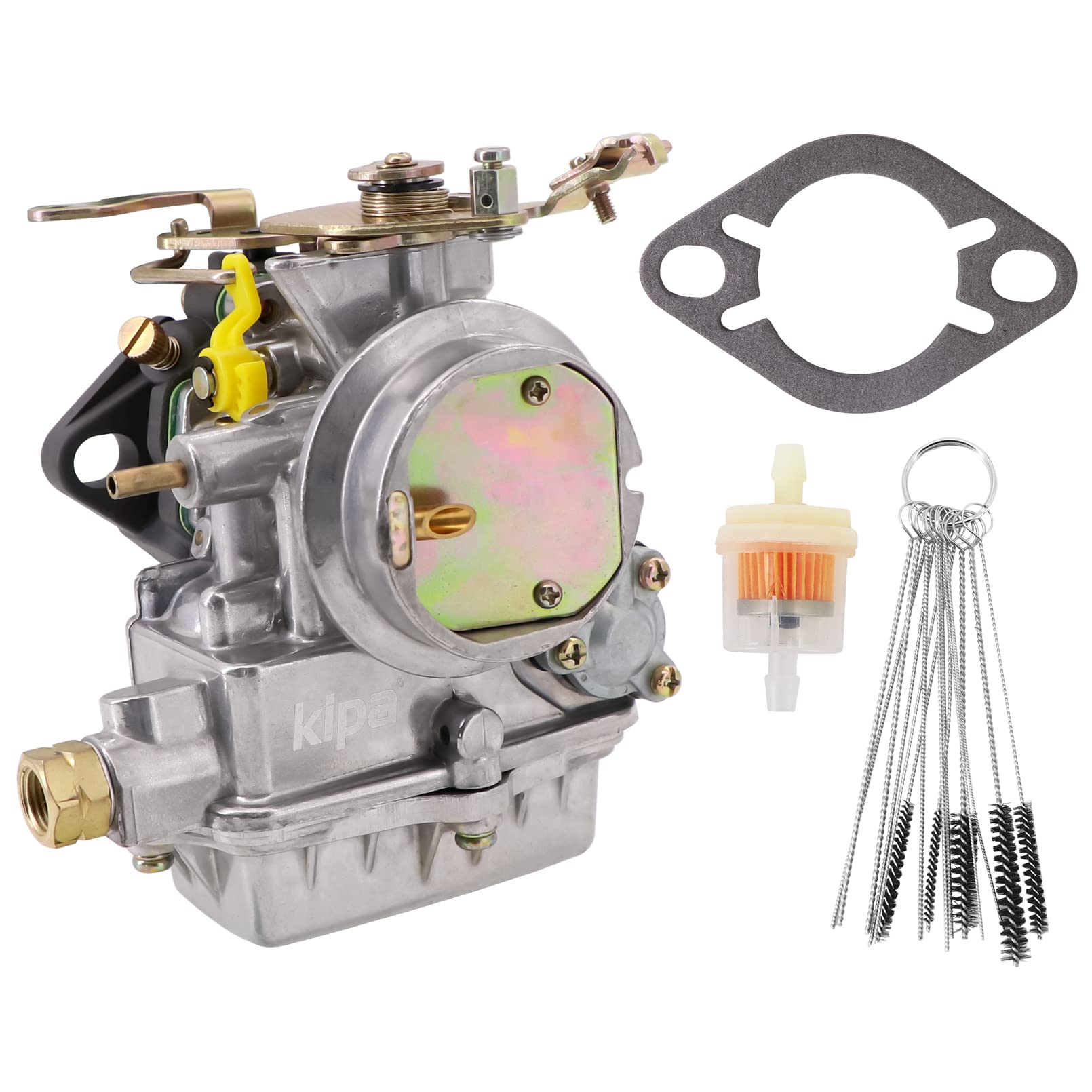 kipaCarburetor For Ford 1957 1960 1962 144 170 200 223 6-Cyl 4-Cyl 1 Barrel Replace 1904 Manual Choke
