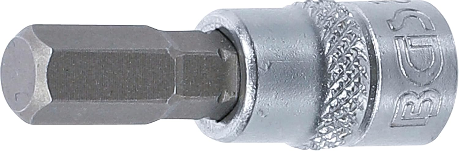 BGS 2748 | Bit Socket | 6.3 mm (1/4") Drive | internal Hexagon 3/8"