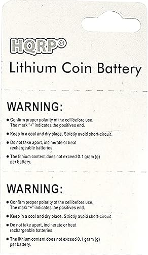 Miniatura 5 de HQRP Batería (paquete de 4) compatible con el monitor de frecuencia cardíaca Polar RS300X (2 baterías compatibles con computadora de entrenamiento +