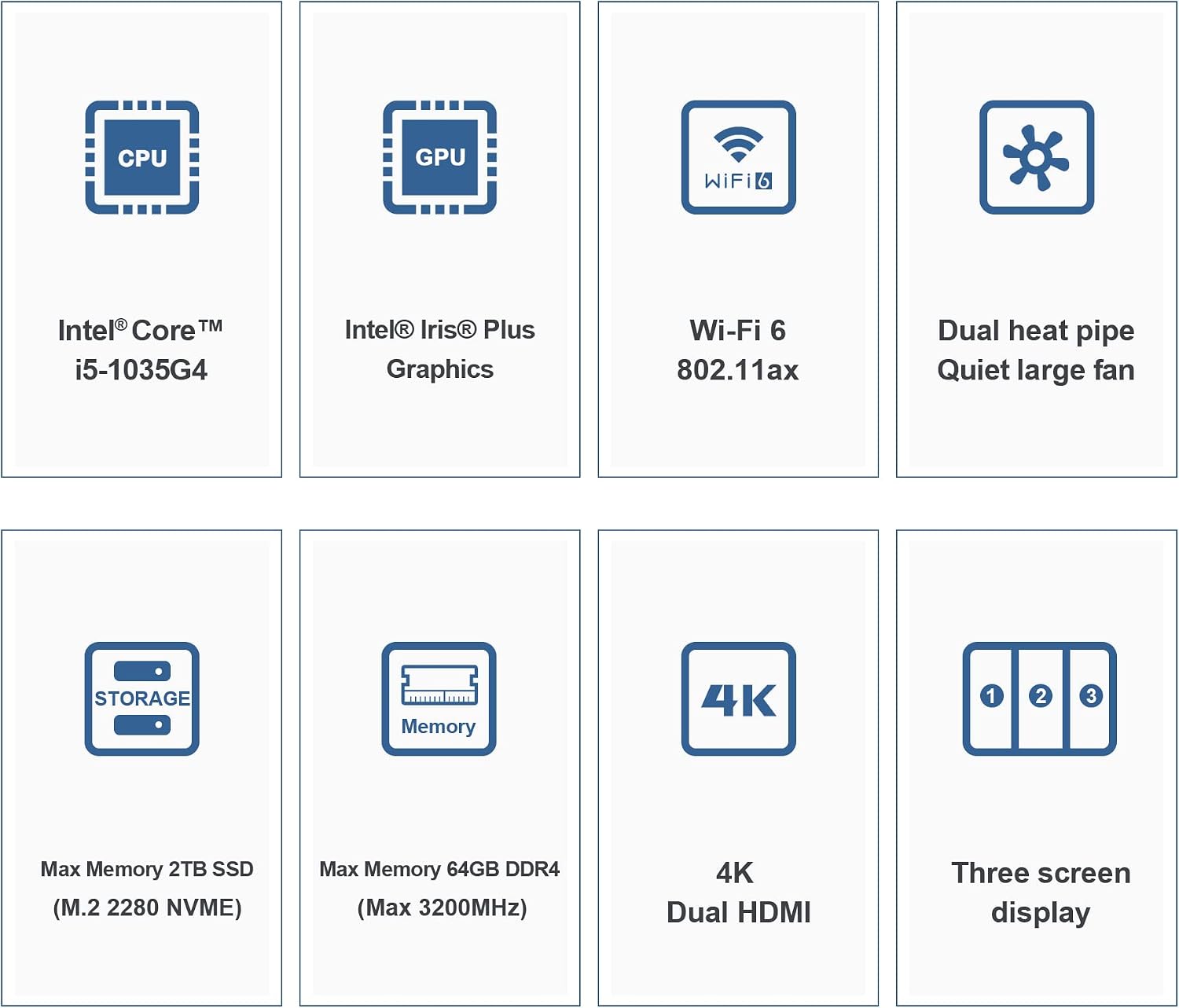 Tор Brаndѕ Beelink SEI10 Mini PC 10th gen Intel i5-1035G4(up to 3.70GHz),Windows 11 Pro Mini Computer with Kingston 16G DDR4 RAM/500G SSD,Triple Display(Dual HDMI+Type-C),4K HD,WiFi 6,BT5.0,Support Auto Power On