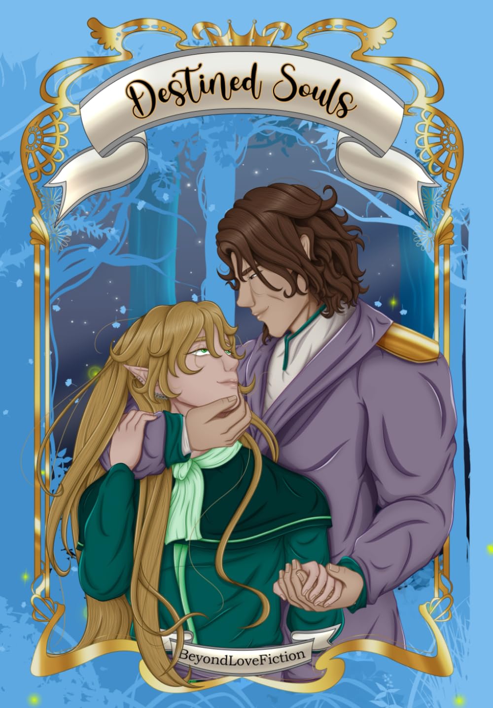 Destined Souls: Illustrated M/M Fantasy