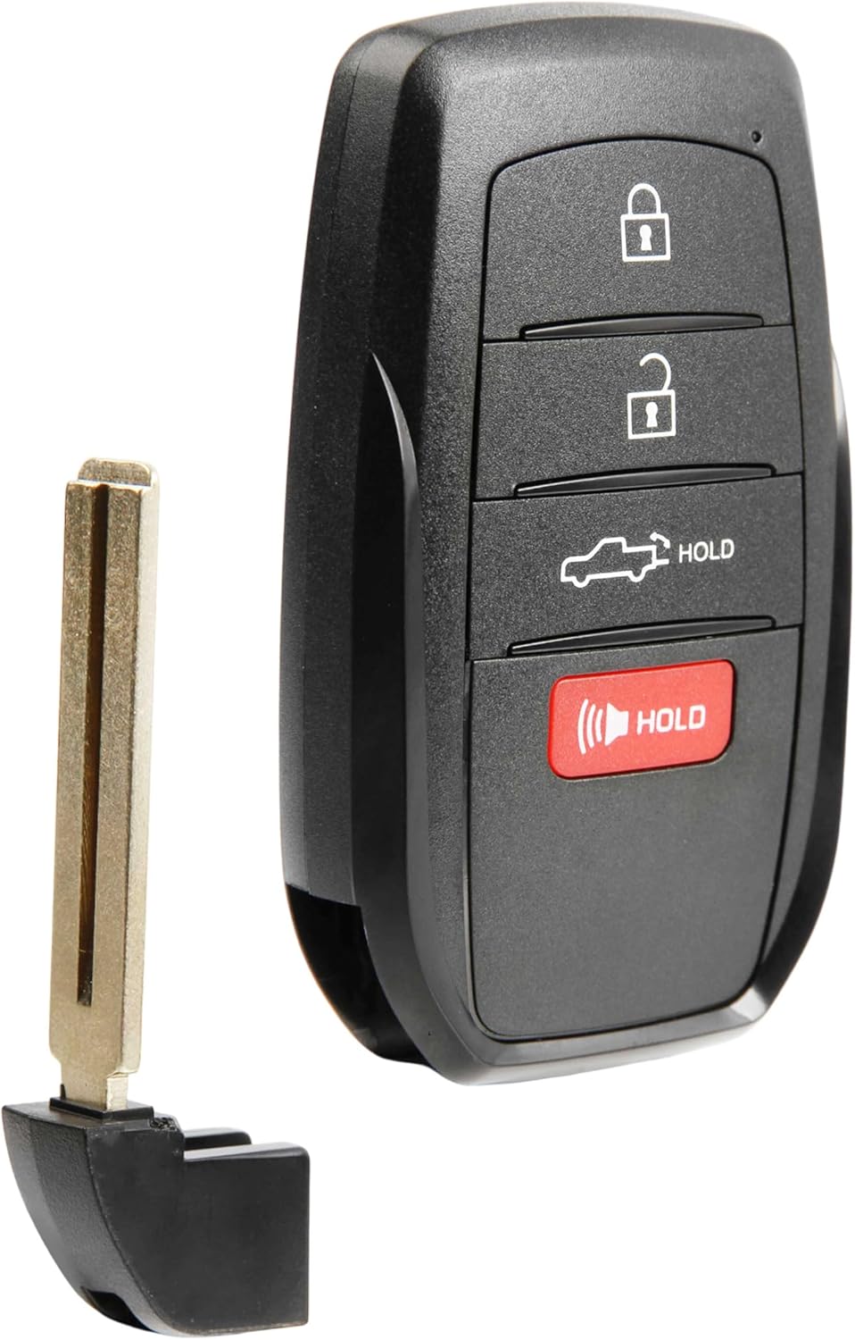 Keyless Entry Remote Key Fob Replacement 4-Button for 2022 2023 2024 Toyota Tundra (HYQ14FBX, 8990H-0C010)
