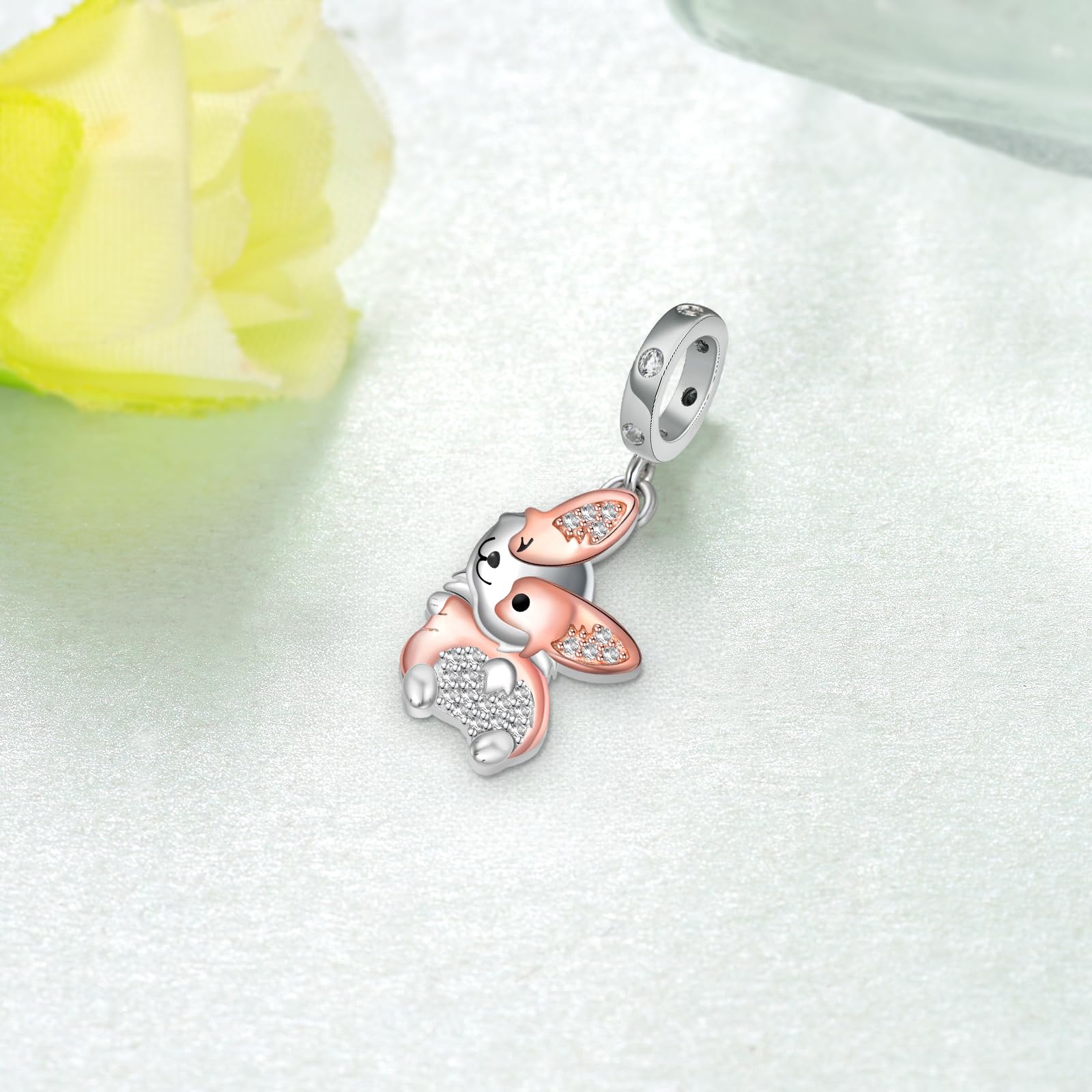 Corgi Charm 925 argent Sterling charmes Corgi mignons pour Bracelets bijoux Corgi cadeaux Corgi pour les amants de Corgi femmes